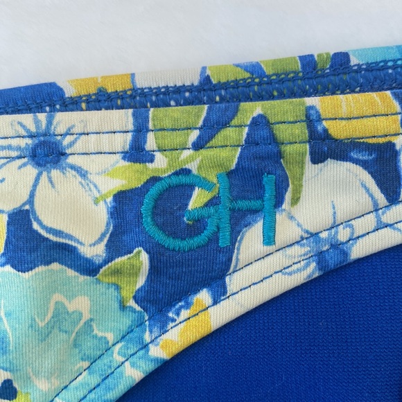 Gilly Hicks Floral Bikini bottom with adjustable keyhole sides - Picture 5 of 5